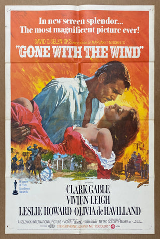 R-1974 Gone With The Wind One Sheet Movie Howard Terpning