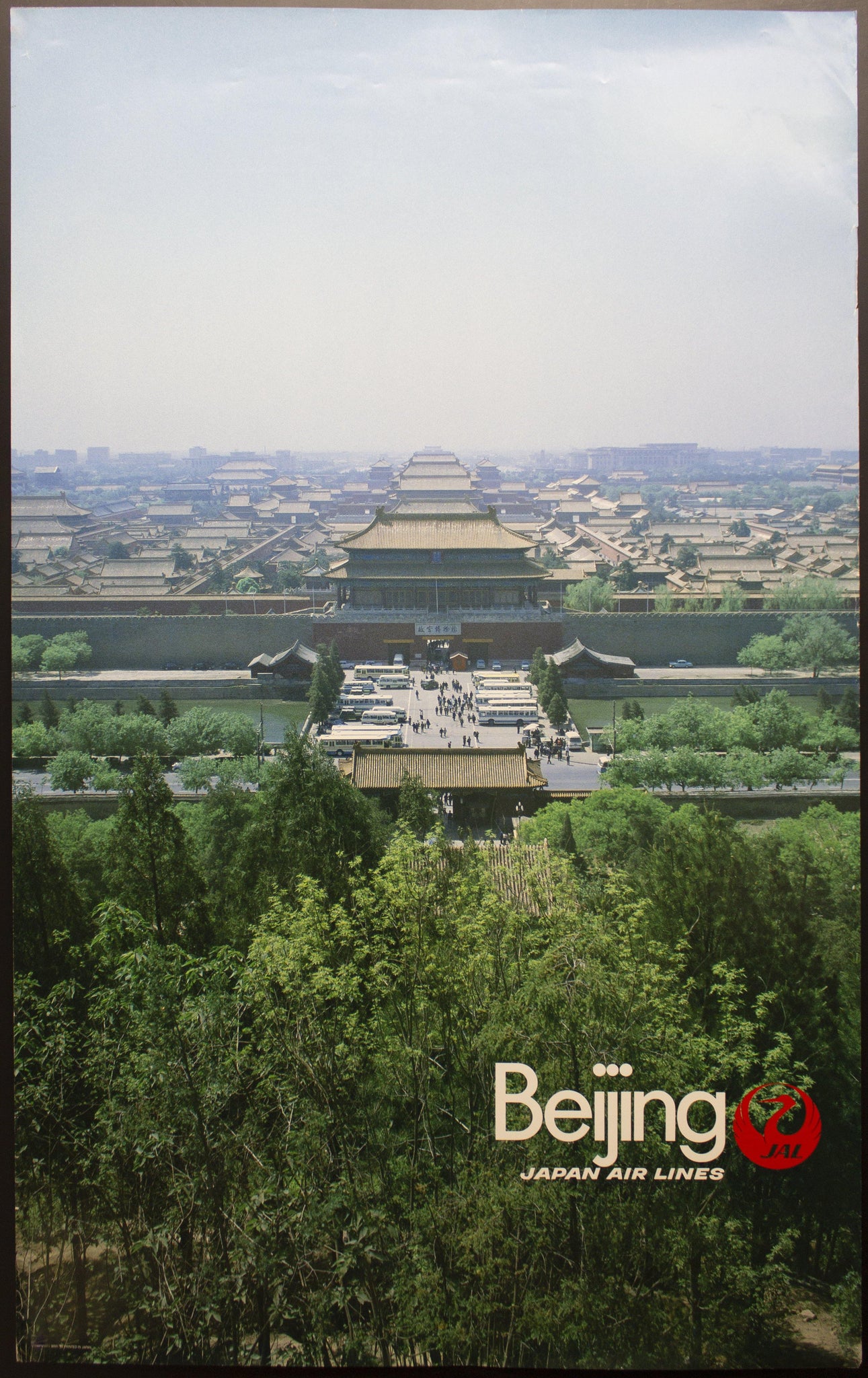 1985 Beijing China Japan Air Lines Airlines - Golden Age Posters