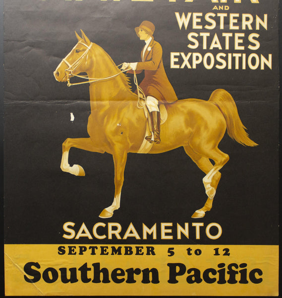 1931 California State Fair Western States Exposition Southern Pacific - Golden Age Posters