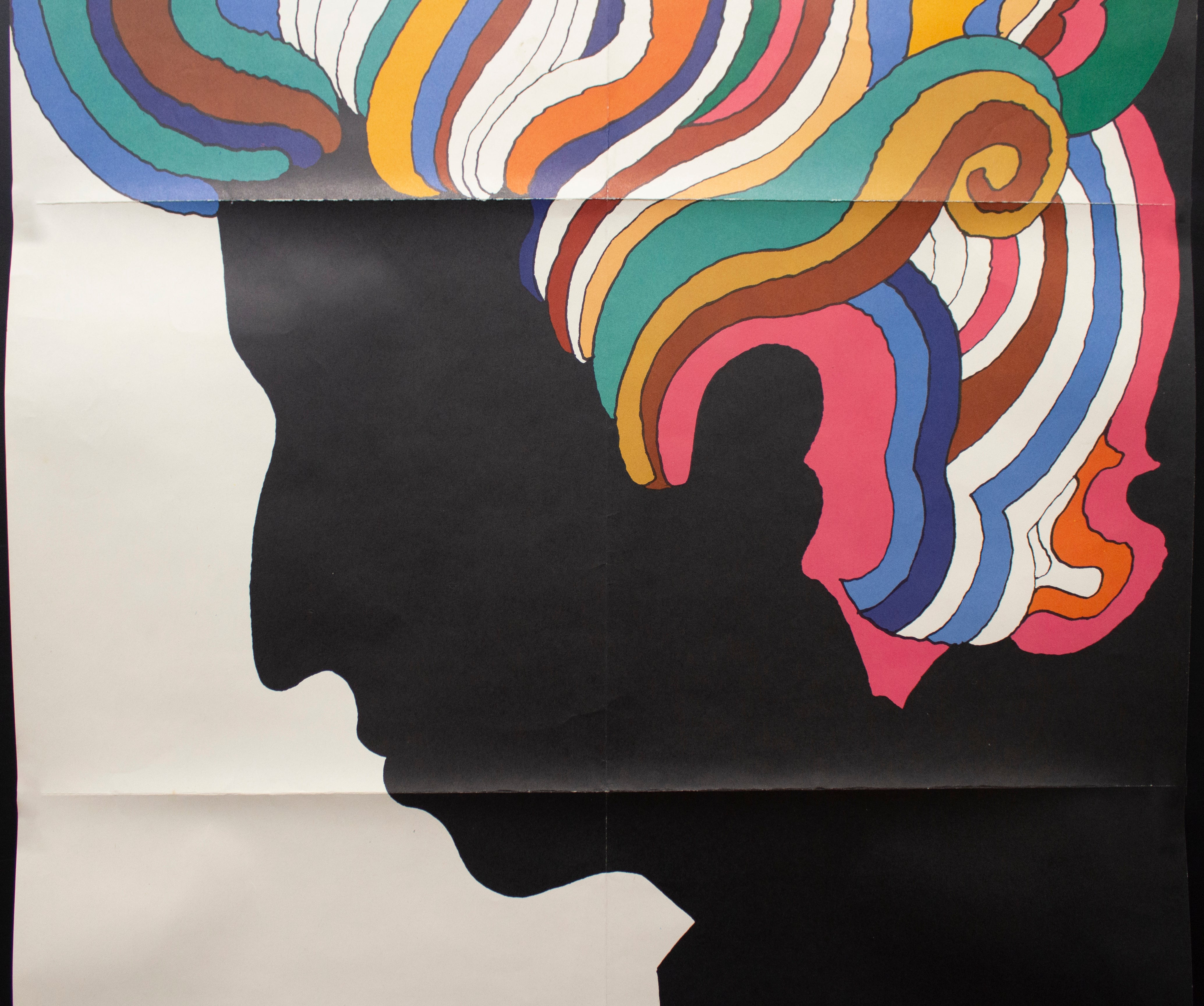 Original Vintage Bob Dylan Poster Created by Milton Glaser 1966 – The Ross  Art Group