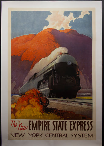 1941 The New Empire State Express Leslie Ragan New York Central Lines