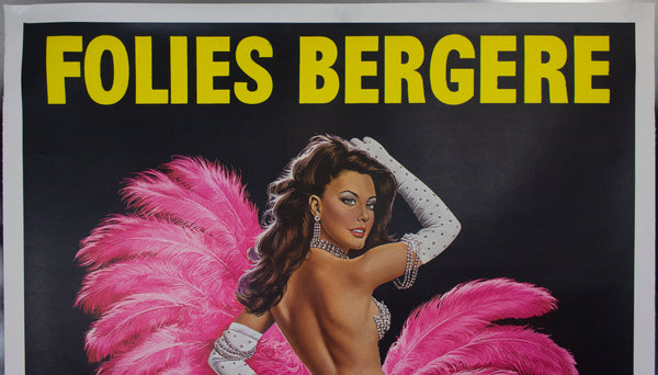 1970s Folies Bergere Paris Cabaret French Grande by Aslan Alain Gourdon