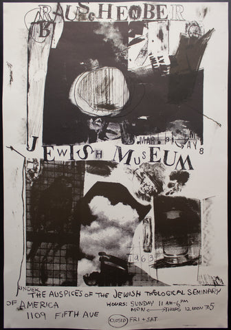 1963 Robert Rauschenberg Jewish Museum Exhibit