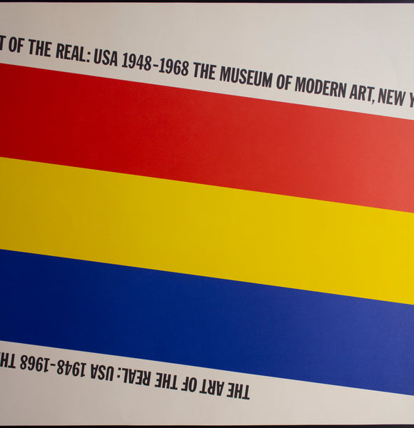 1968 Ellsworth Kelly The Art of the Real: USA 1948-1968 MoMA Exhibit