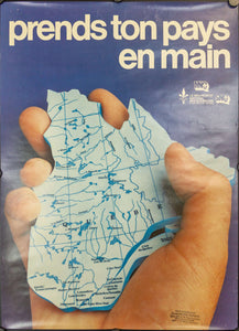 c.1980 Quebec Independence Referendum Prends Ton Pays En Main Camp du Oui