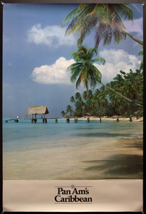 c.1979 Pan Am's Caribbean Store Bay Buccoo Reef Tobago Island Isamu Kitafuji