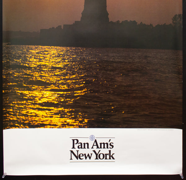 c.1979 Pan Am’s New York City Statue of Liberty Pan American Airlines Ted Barco