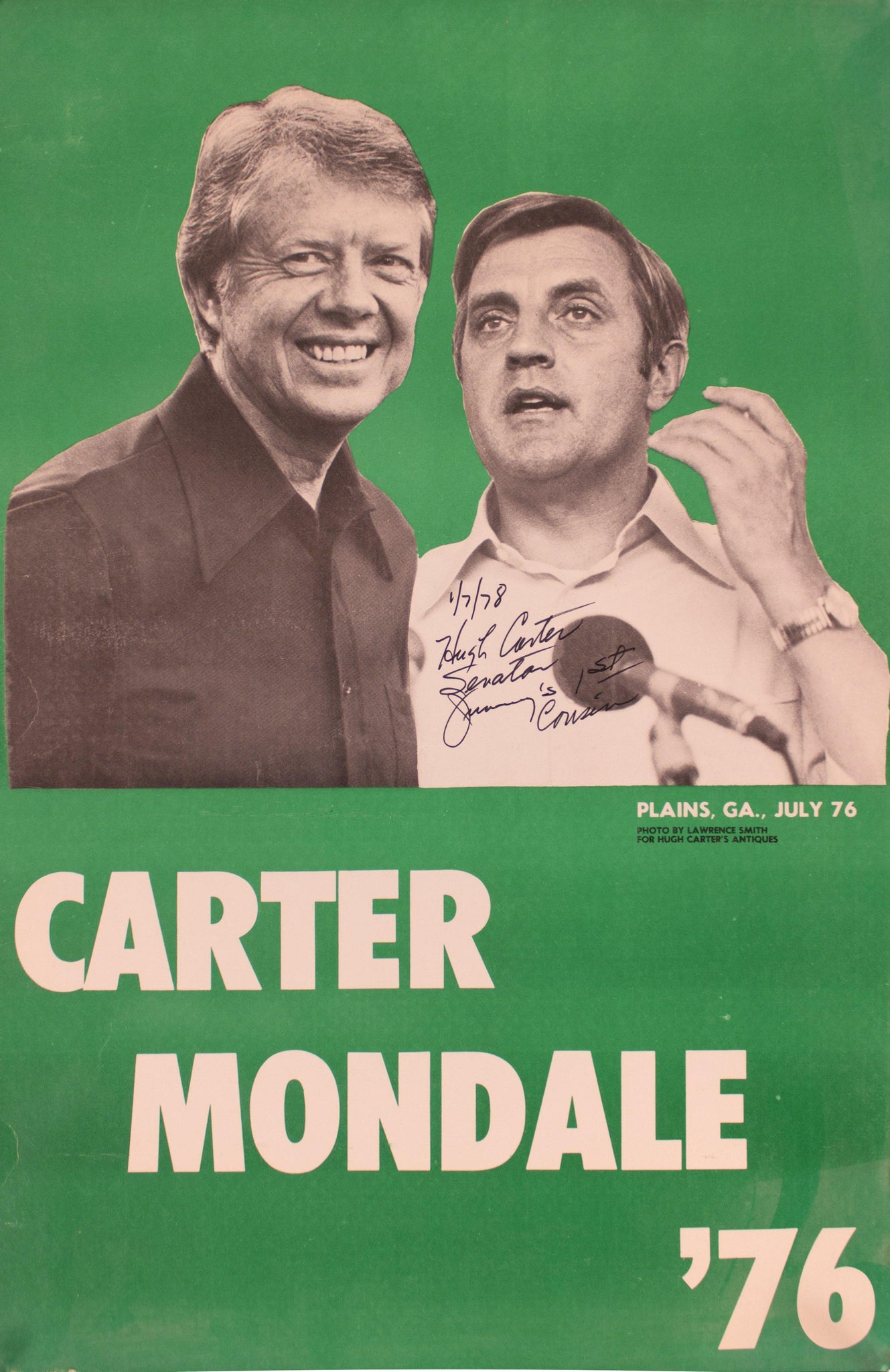 1976 Carter Mondale '76 - Golden Age Posters