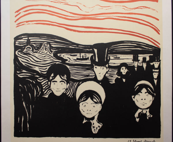 1969 Graphics by Edvard Munch Exhibit Phillips Collection Washington DC