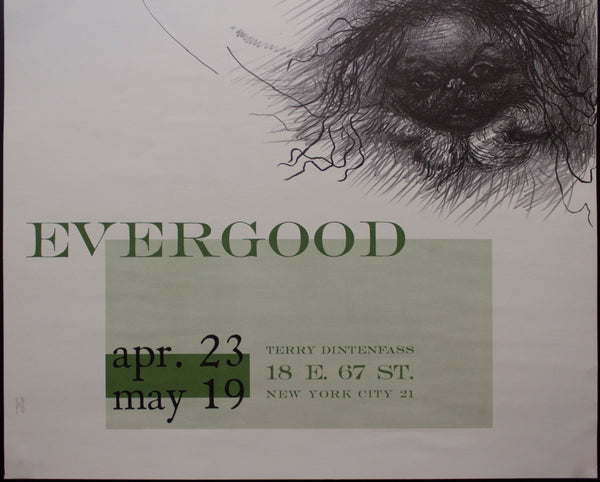 c.1962 Philip Evergood Art Exhibit Dintenfass Gallery NYC
