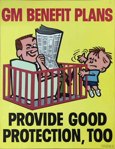 1963 GM Benefit Plans Provide Good Protection, Too - Golden Age Posters