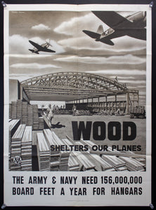 1943 Wood Shelters Our Plans WWII Lumber Timber Forestry Rochon Hoover