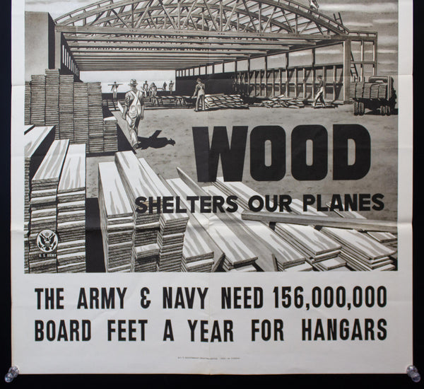 1943 Wood Shelters Our Plans WWII Lumber Timber Forestry Rochon Hoover