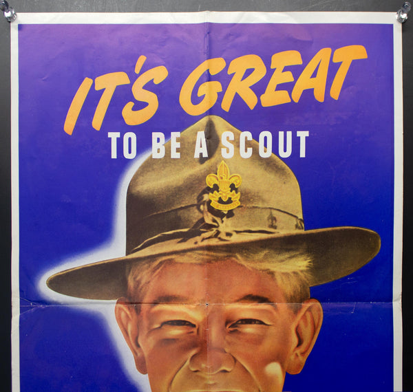 1944 It's Great To Be  Scout National Boy Scout Week February 8 to 14 BSA Scouting