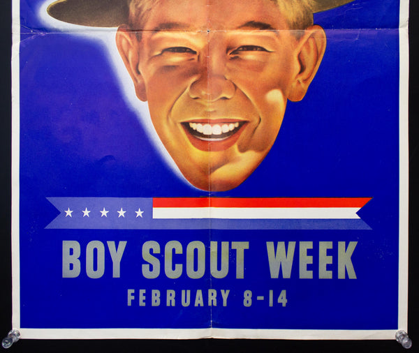 1944 It's Great To Be  Scout National Boy Scout Week February 8 to 14 BSA Scouting