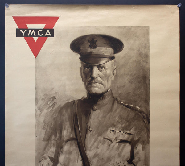 1918 YMCA United War Work Campaign General John S. Pershing