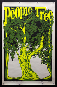 1968 The People Tree Blacklight by J. Conley Artko Studios Vintage Original