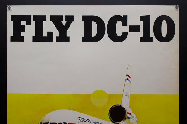 c.1972 FLY DC-10 McDonnell Douglas Advertising by George Akimoto