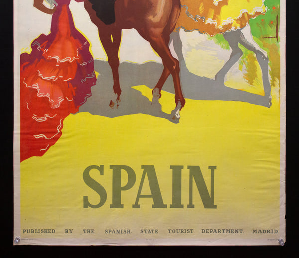 c.1949 Spain Spanish State Tourist Department Jose Morell