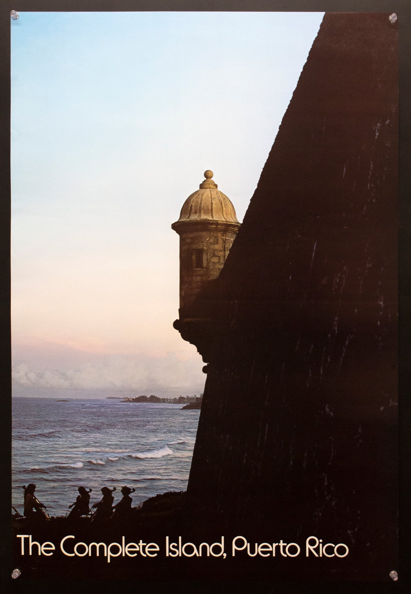 c.1970s Puerto Rico The Complete Island San Juan El Morro Citadel