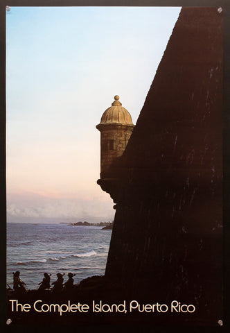 c.1970s Puerto Rico The Complete Island San Juan El Morro Citadel