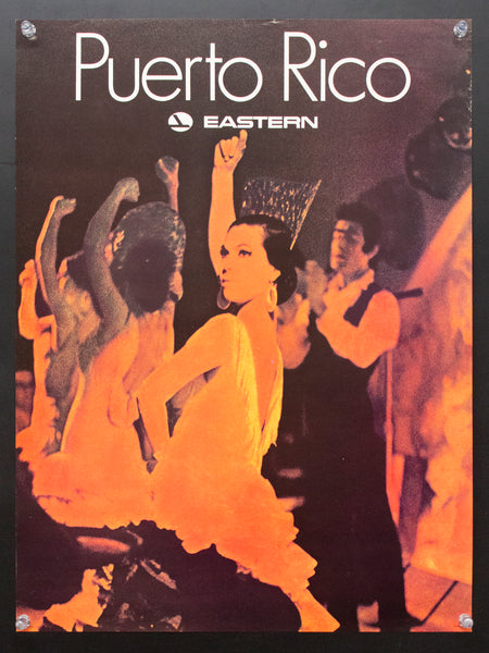 c.1970s Eastern Airlines Puerto Rico Puerto Rican Dancers