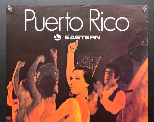 c.1970s Eastern Airlines Puerto Rico Puerto Rican Dancers