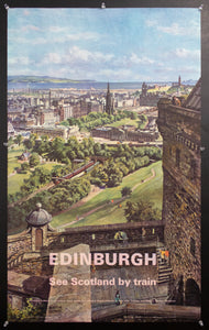 c.1965 Edinburgh See Scotland by Train British Railways McIntosh Patrick