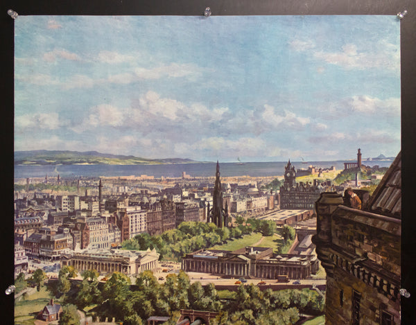 c.1965 Edinburgh See Scotland by Train British Railways McIntosh Patrick