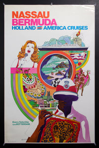 1974 Nassau Bermuda SS Rotterdam Holland America Line David Klein