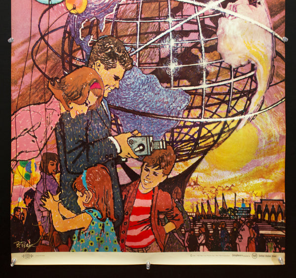 1964-65 New York World’s Fair by Bob Peak United States Steel Unisphere