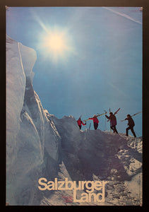 1974 Salzburg, Austria Skiing by Oskar Anrather Vintage Original