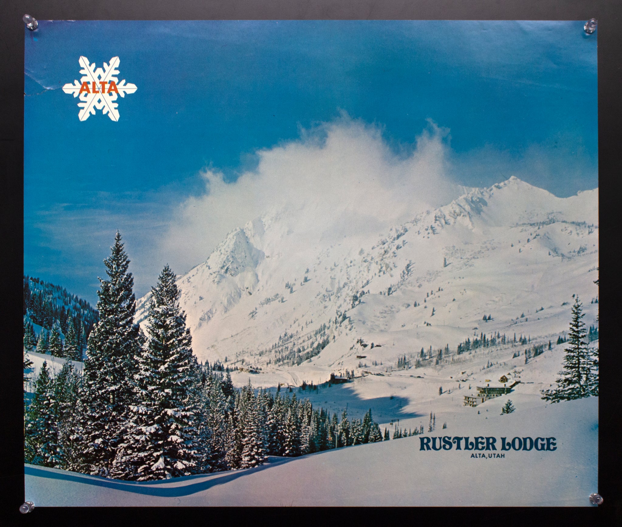 c.1974 Rustler Lodge Alta Utah Ski Skiing Tourism