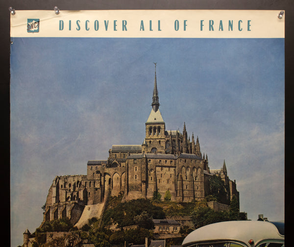 1962 Discover All of France SNCF French National Railways Mont St. Michel Travel