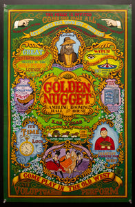 1982 Golden Nugget Hotel & Casino Las Vegas Founder Zachariah Promo Vintage