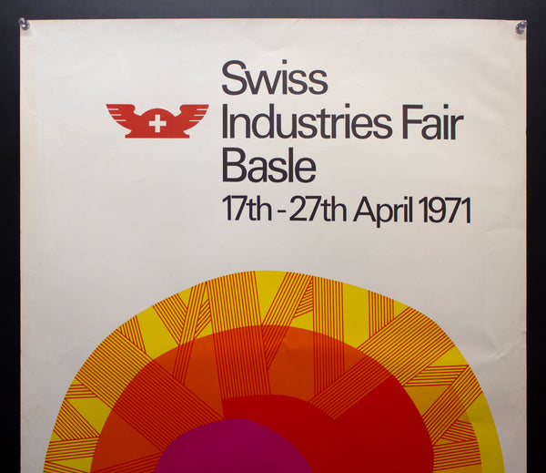 1971 Swiss Industries Fair Basle by Donald Brun Switzerland