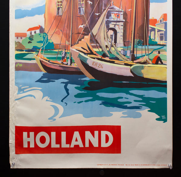 c.1950s Holland by Alfred Frederiks Netherlands Travel