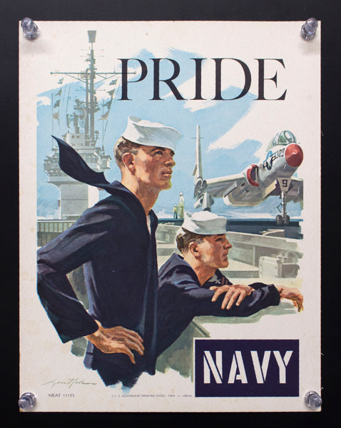 1959 PRIDE US Navy Recruiting by Lou Nolan
