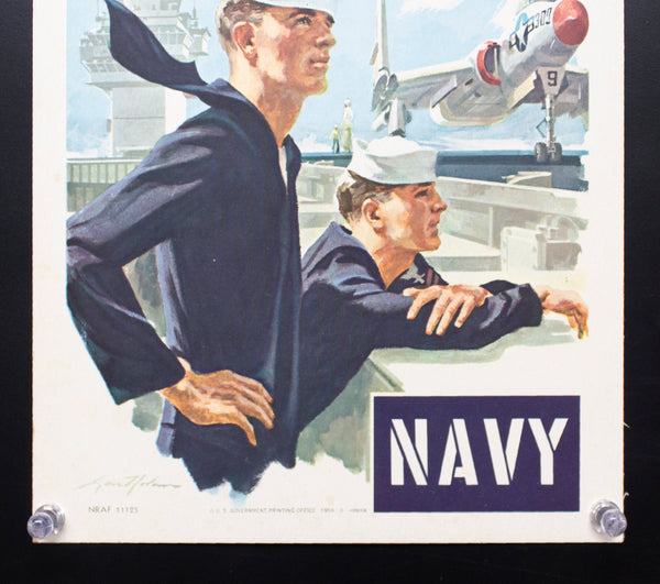 1959 PRIDE US Navy Recruiting by Lou Nolan