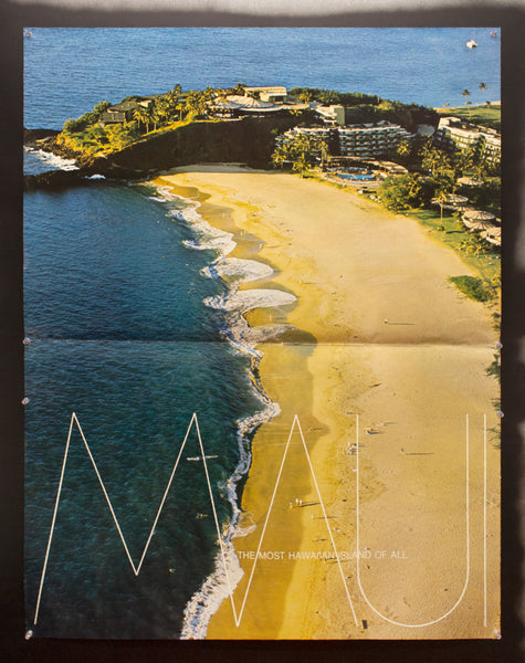 c.1972 Maui The Most Hawaiian Island of All Hawaii Travel