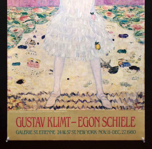 1980 Gustav Klimt Egon Schiele Art Exhibit Galerie St. Etienne
