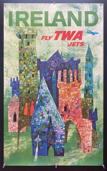 c.1960S Ireland Fly TWA Jets by David Klein