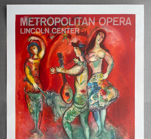 1966 Lincoln Center Metropolitan Opera Opening Carmen Mourlot Chagall