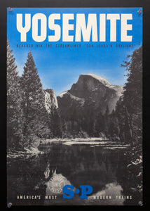 c.1940s Yosemite via Streamlined San Joaquin Daylight Southern Pacific