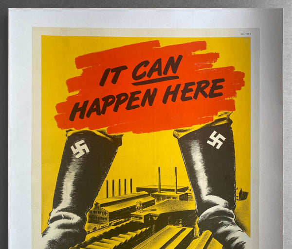 1942 It Can Happen Here General Electric WWII