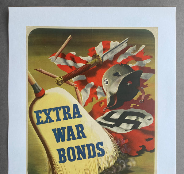 1944 Extra War Bonds 5th War Loan John Atherton WWII