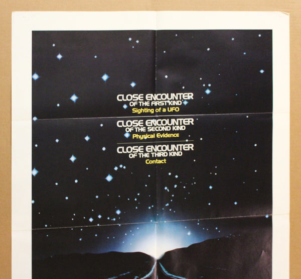 1977 Close Encounters of the Third Kind One Sheet Movie Steven Spielberg