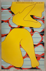 1979 Herman Miller Summer Picnic by Steve Frykholm Grilled Chicken Pop Art