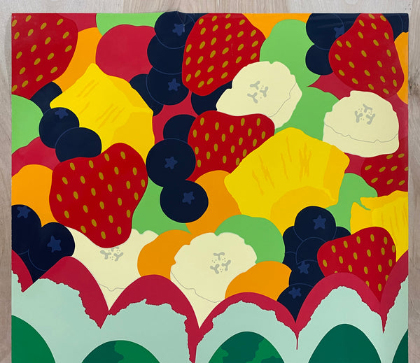 1977 Herman Miller Summer Picnic by Steve Frykholm Fruit Salad Pop Art