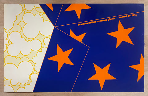 1974 Herman Miller Summer Picnic by Steve Frykholm Popcorn Pop Art